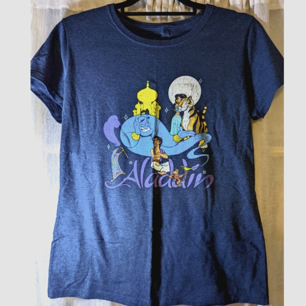 Aladdin Distressed Tee Shirt